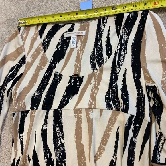 Diane Von Furstenberg Vintage silk Laetitia dress Sz 8 - Picture 10 of 12